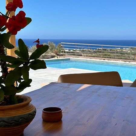 Mediterranean View Villa Makrýgialos Eksteriør bilde