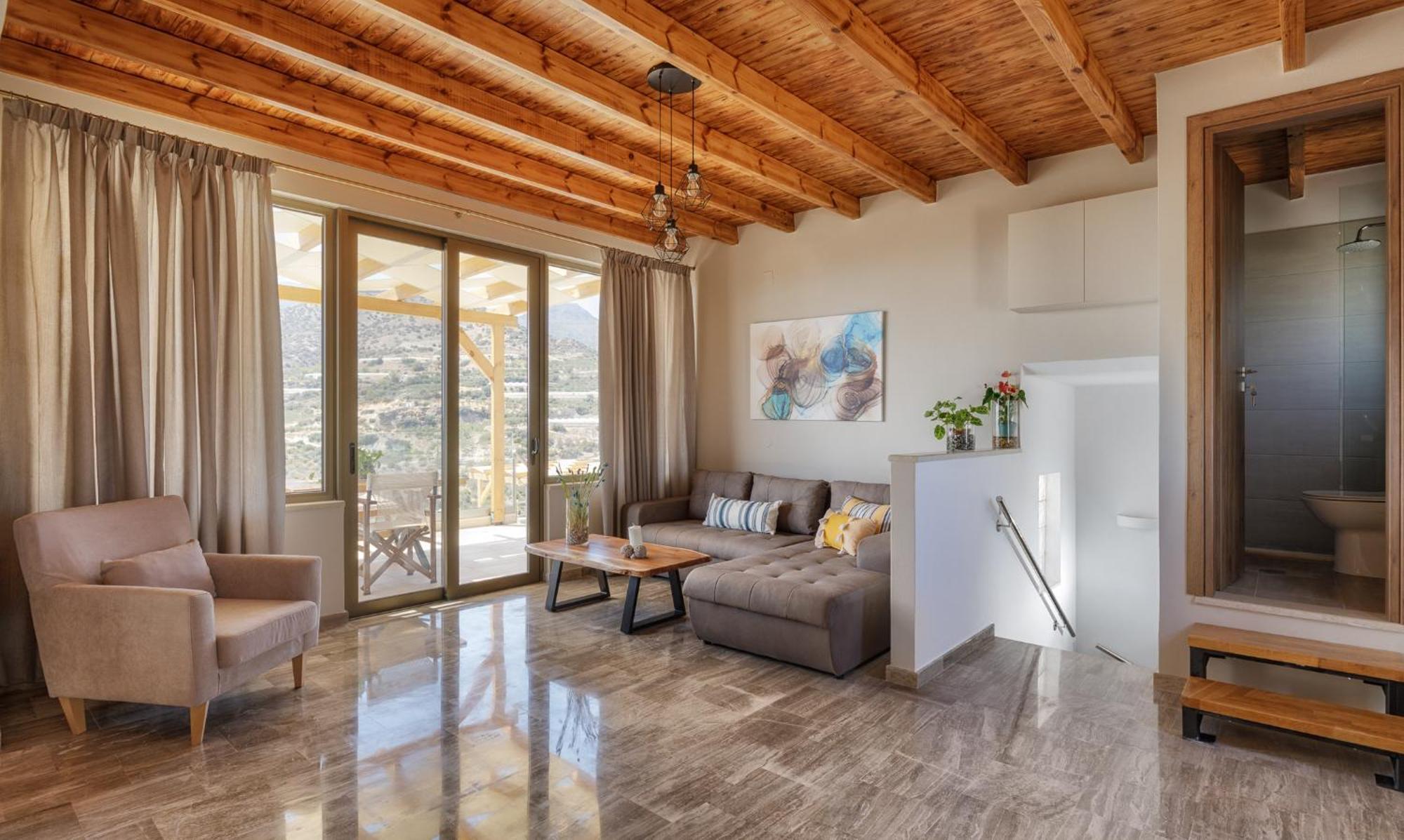 Mediterranean View Villa Makrýgialos Eksteriør bilde