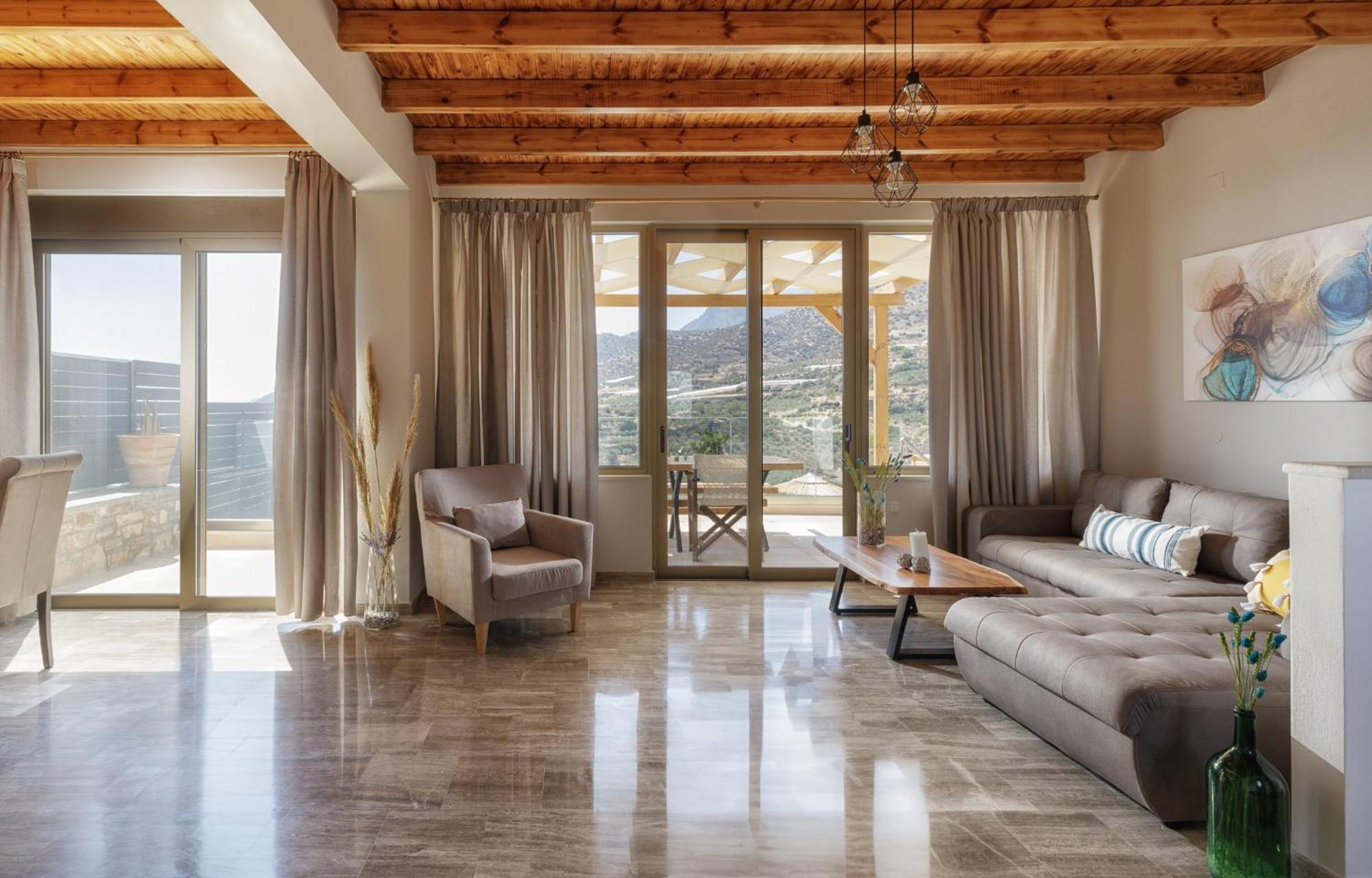 Mediterranean View Villa Makrýgialos Eksteriør bilde