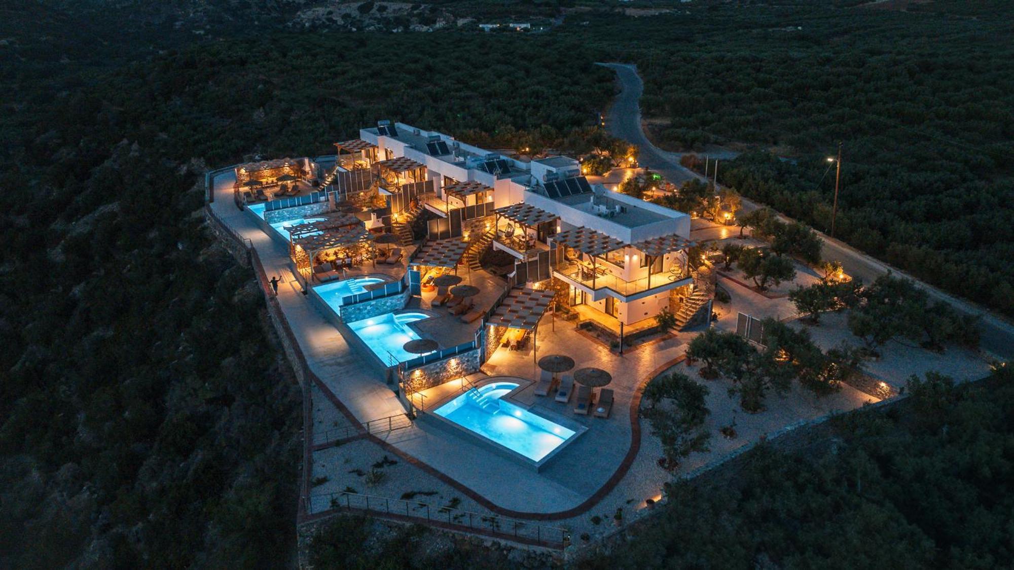 Mediterranean View Villa Makrýgialos Eksteriør bilde