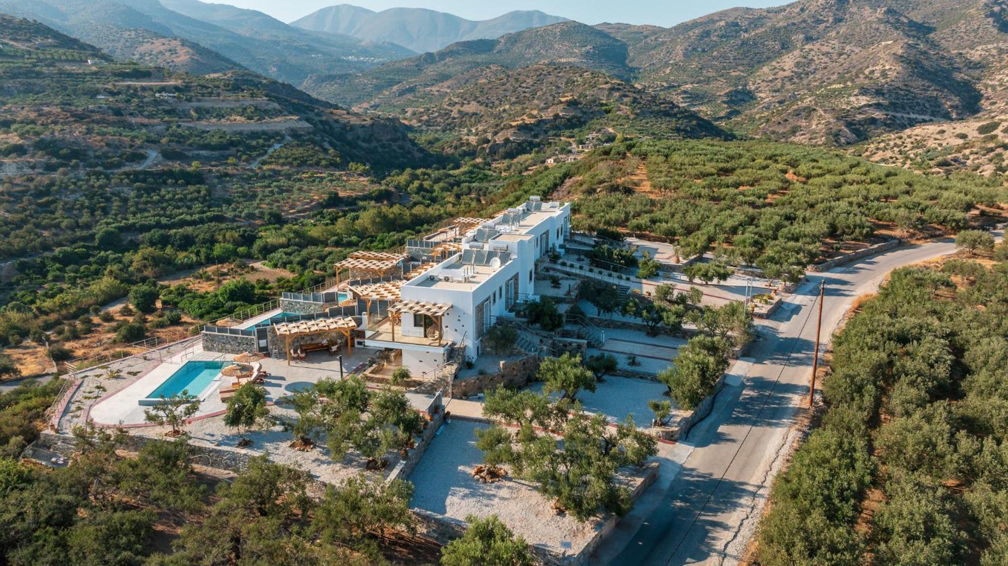 Mediterranean View Villa Makrýgialos Eksteriør bilde