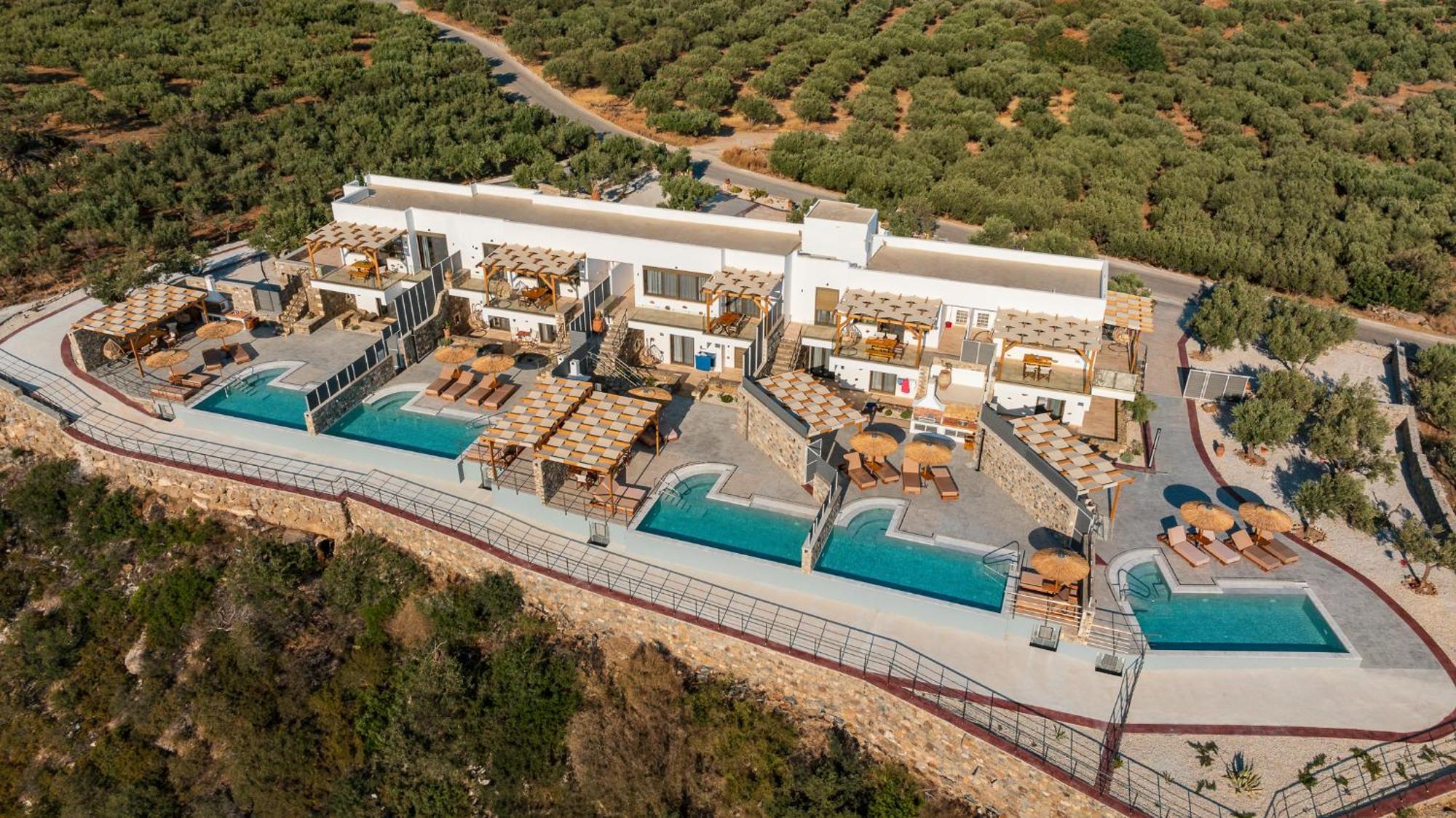 Mediterranean View Villa Makrýgialos Eksteriør bilde